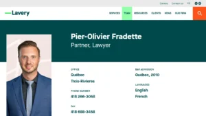 Pier-Olivier Fradette - Québec City, QC Pier-Olivier Fradette - Québec City, QC