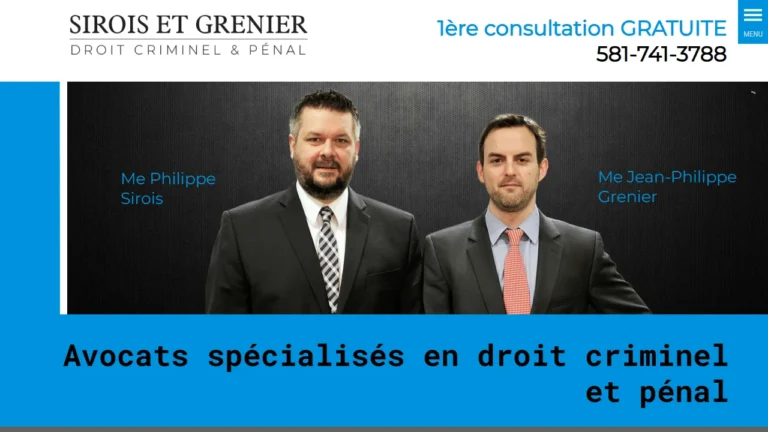 Sirois Grenier Avocats - Québec City, QC Sirois Grenier Avocats - Québec City, QC