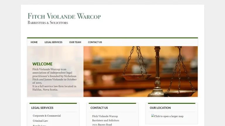 Fitch Violande Warcop, Barristers and Solicitors - Halifax, NS Fitch Violande Warcop, Barristers and Solicitors - Halifax, NS