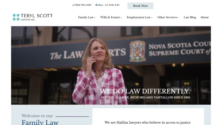 Teryl Scott Lawyers Inc. - Halifax, NS Teryl Scott Lawyers Inc. - Halifax, NS