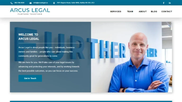 Arcus Legal - Halifax, NS Arcus Legal - Halifax, NS