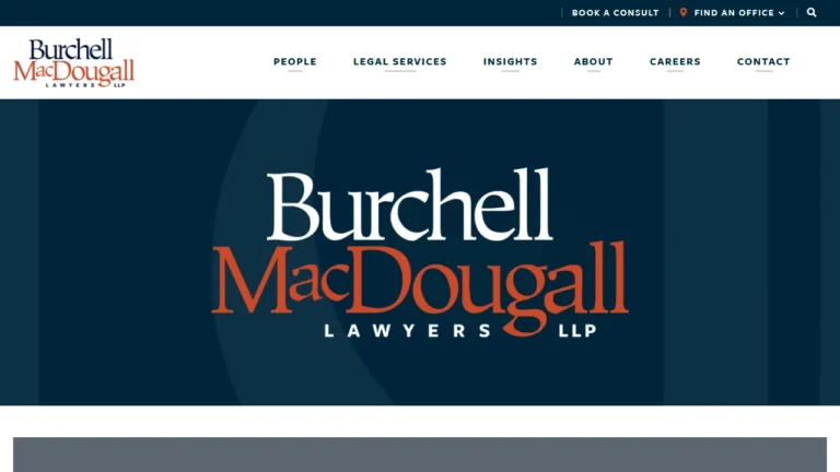 Burchell MacDougall LLP - Halifax, NS Burchell MacDougall LLP - Halifax, NS