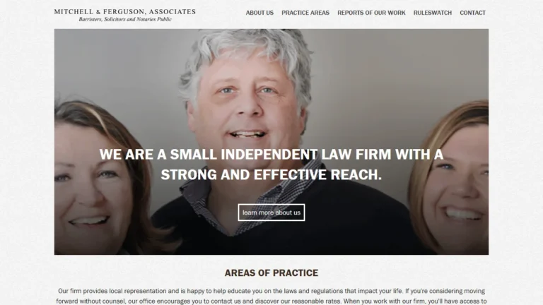 Mitchell & Ferguson Associates - Halifax, NS Mitchell & Ferguson Associates - Halifax, NS
