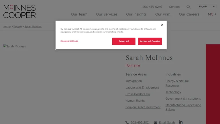 Sarah McInnes - Halifax, NS Sarah McInnes - Halifax, NS