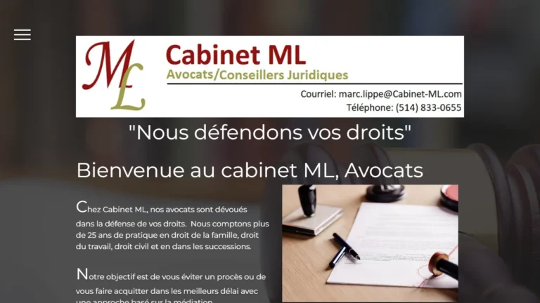 Cabinet ML, Avocats - Laval, QC Cabinet ML, Avocats - Laval, QC