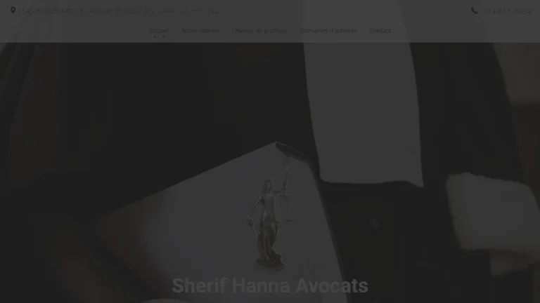Sherif Hanna Avocats Inc. - Laval, QC Sherif Hanna Avocats Inc. - Laval, QC