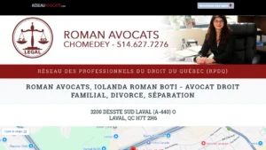 Roman Avocats (Iolanda Roman Boti) - Laval, QC Roman Avocats (Iolanda Roman Boti) - Laval, QC