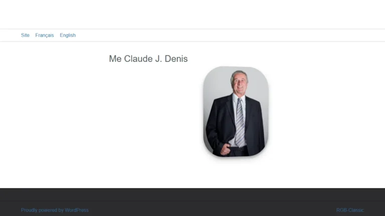 Me Claude J. Denis - Laval, QC Me Claude J. Denis - Laval, QC