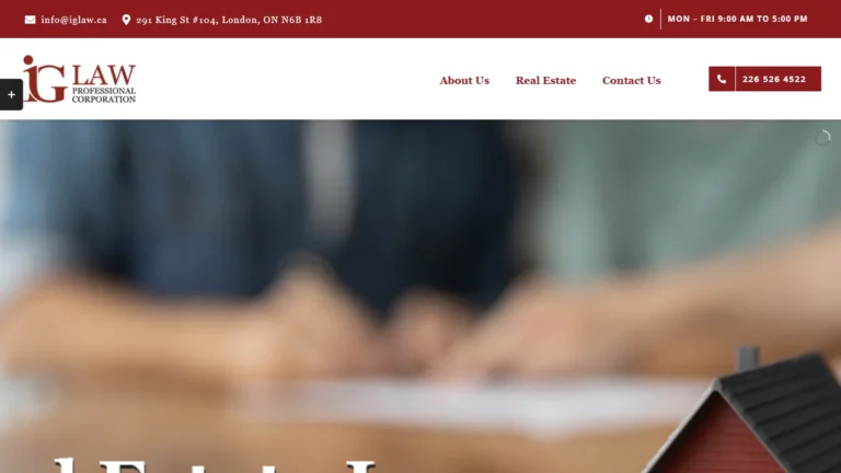IG Law Professional Corporation - London, ON IG Law Professional Corporation - London, ON
