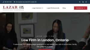 Lazar Law Firm - London, ON Lazar Law Firm - London, ON