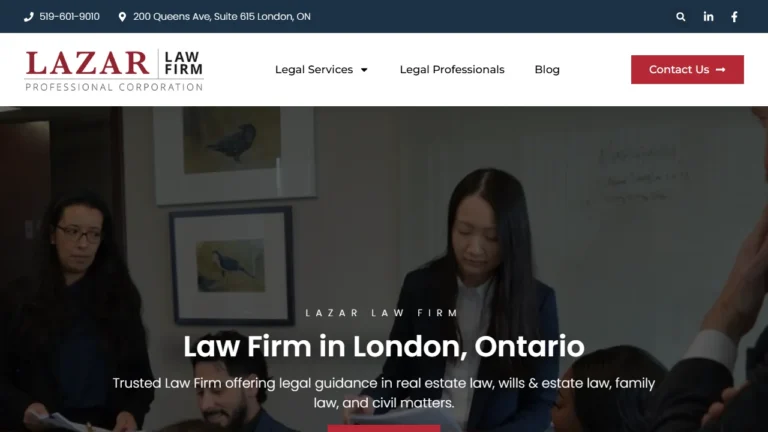 Lazar Law Firm - London, ON Lazar Law Firm - London, ON