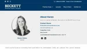 Karen Hulan, Personal Injury Lawyer - London, ON Karen Hulan, Personal Injury Lawyer - London, ON