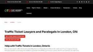 OTD Ticket Defenders Legal Services - London, ON OTD Ticket Defenders Legal Services - London, ON