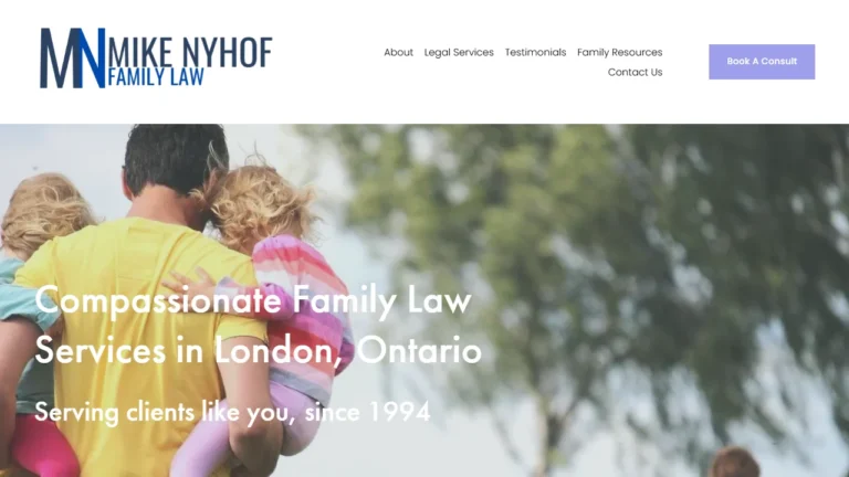 Mike Nyhof Family Law - London, ON Mike Nyhof Family Law - London, ON