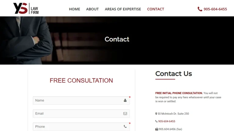 YS Law Firm - Personal Injury Law Firm - Markham, ON YS Law Firm - Personal Injury Law Firm - Markham, ON