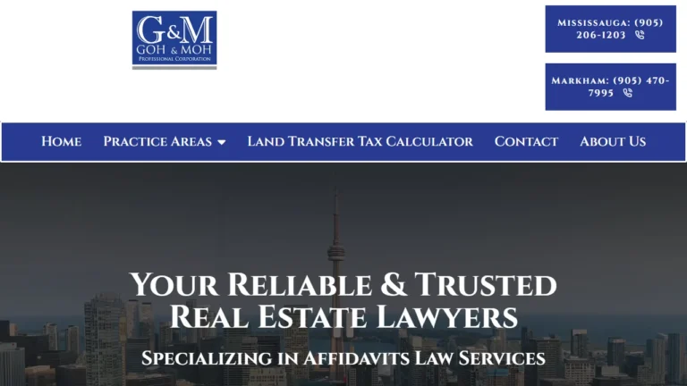 Goh & Moh Professional Corporation - Markham, ON Goh & Moh Professional Corporation - Markham, ON