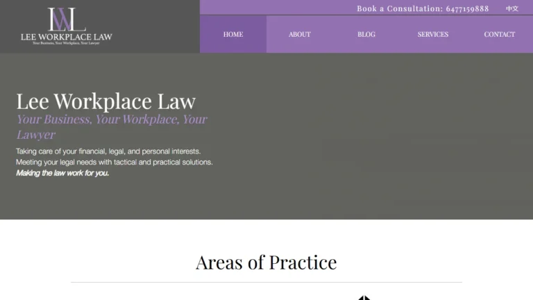 Lee Workplace Law - Markham, ON Lee Workplace Law - Markham, ON
