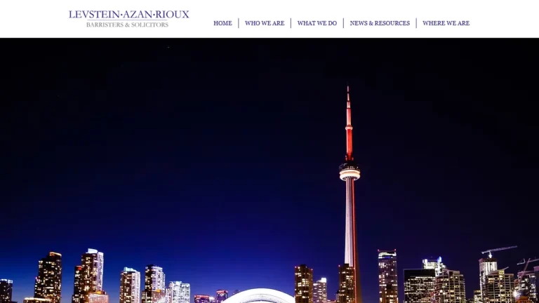 Levstein, Azan, and Rioux - Barristers and Solicitors - Markham, ON Levstein, Azan, and Rioux - Barristers and Solicitors - Markham, ON
