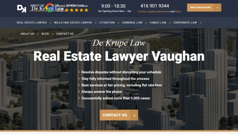De Krupe Law Vaughan - Vaughan, ON De Krupe Law Vaughan - Vaughan, ON