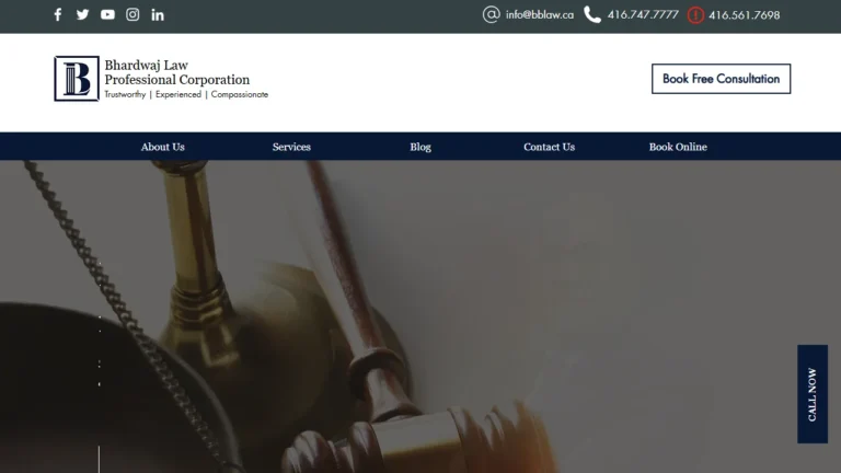 Bhardwaj Law Professional Corporation - Vaughan, ON Bhardwaj Law Professional Corporation - Vaughan, ON