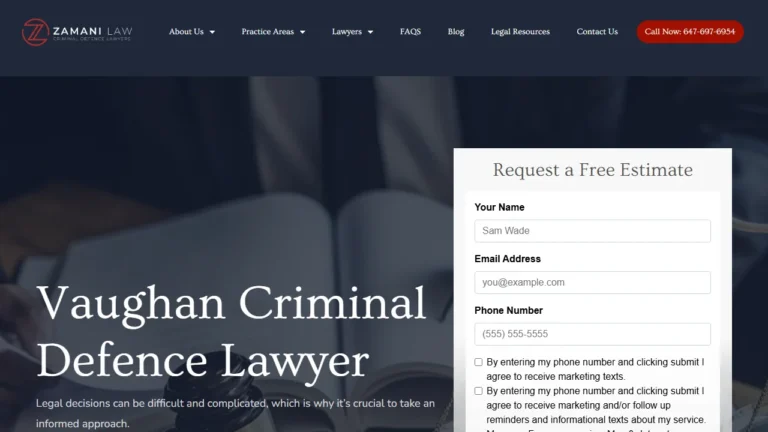 Zamani Law Criminal Lawyer Vaughan - Vaughan, ON Zamani Law Criminal Lawyer Vaughan - Vaughan, ON
