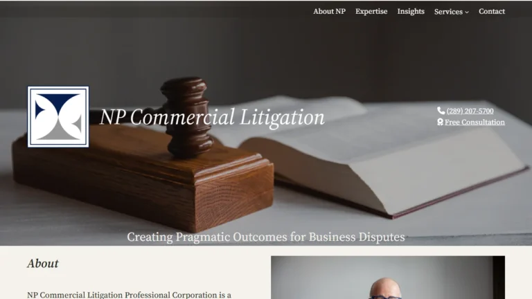NP Commercial Litigation - Vaughan, ON NP Commercial Litigation - Vaughan, ON