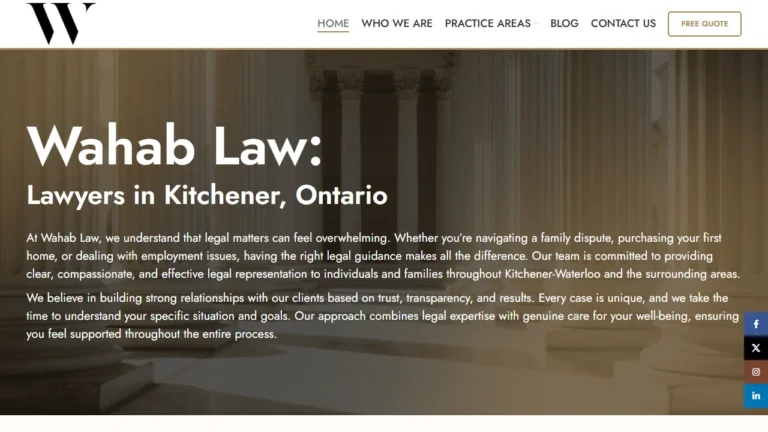 Wahab Law - Kitchener, ON Wahab Law - Kitchener, ON