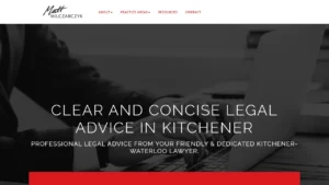 Matt Milczarczyk Lawyer - Kitchener, ON Matt Milczarczyk Lawyer - Kitchener, ON