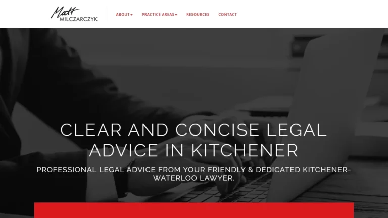 Matt Milczarczyk Lawyer - Kitchener, ON Matt Milczarczyk Lawyer - Kitchener, ON
