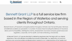 Bennett Grant LLP - Kitchener, ON Bennett Grant LLP - Kitchener, ON
