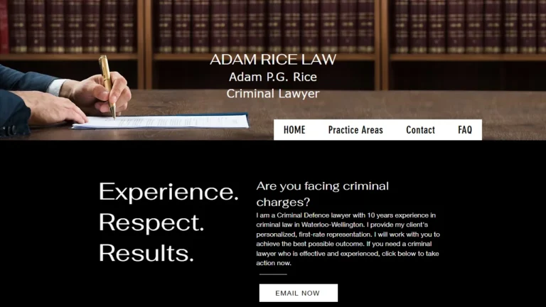 Adam Rice, Criminal Lawyer - Kitchener, ON Adam Rice, Criminal Lawyer - Kitchener, ON