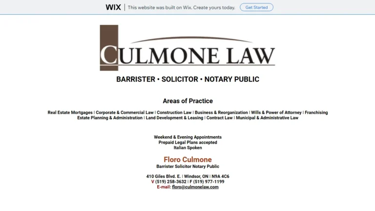 Culmone Law - Windsor, ON Culmone Law - Windsor, ON