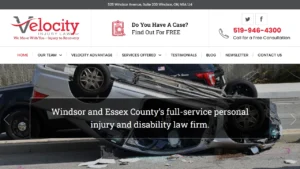 Velocity Injury Law LLP - Windsor, ON Velocity Injury Law LLP - Windsor, ON