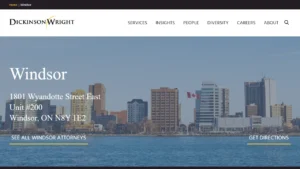 Dickinson Wright LLP - Windsor, ON Dickinson Wright LLP - Windsor, ON