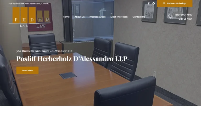 Posliff Herberholz D'Alessandro LLP | PHD Law - Windsor, ON Posliff Herberholz D'Alessandro LLP | PHD Law - Windsor, ON