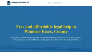 Community Legal Aid - University of Windsor - Windsor, ON Community Legal Aid - University of Windsor - Windsor, ON