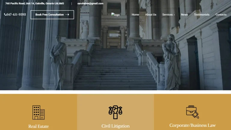 Saroha Law Professional Corporation - Oakville, ON Saroha Law Professional Corporation - Oakville, ON