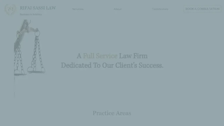 Rifai Sassi Law - Oakville, ON Rifai Sassi Law - Oakville, ON