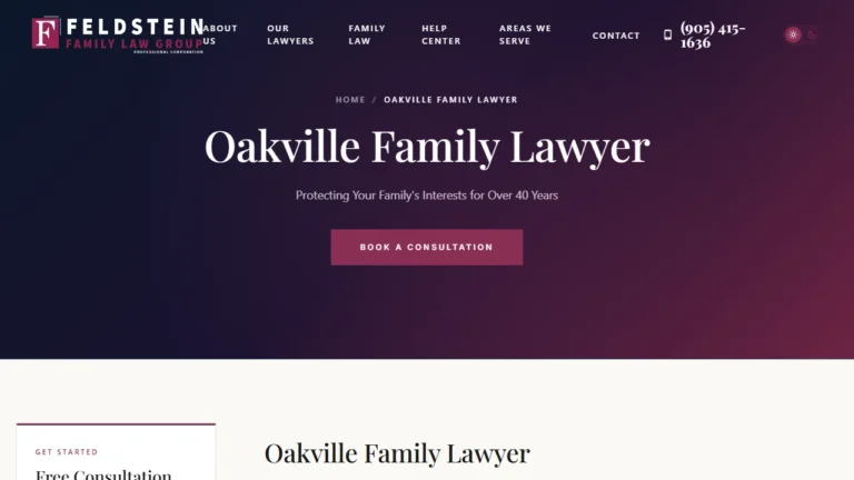 Feldstein Family Law Group P.C. - Oakville, ON Feldstein Family Law Group P.C. - Oakville, ON