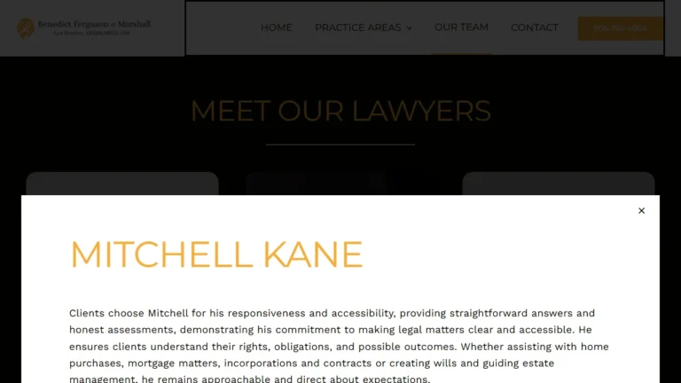 Kane Law Professional Corporation - Oakville, ON Kane Law Professional Corporation - Oakville, ON