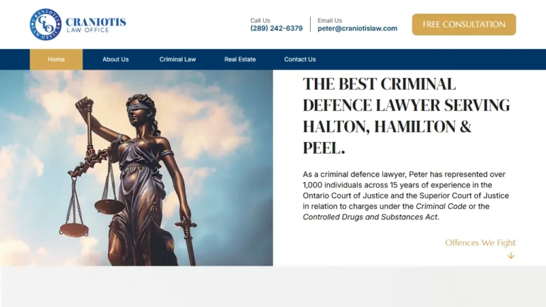 Craniotis Law Office - Oakville, ON Craniotis Law Office - Oakville, ON