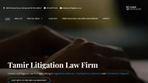 Tamir Litigation Law Firm Professional Corp - Richmond Hill, ON Tamir Litigation Law Firm Professional Corp - Richmond Hill, ON