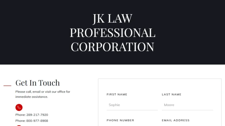 JK Law Professional Corporation - Richmond Hill, ON JK Law Professional Corporation - Richmond Hill, ON