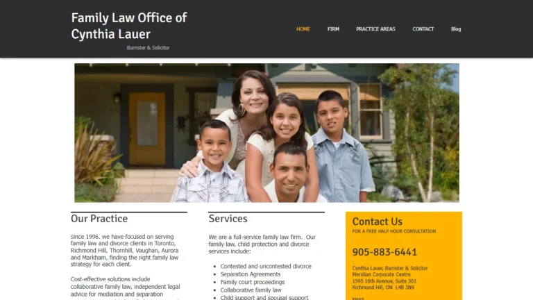 Family Law Office of Cynthia Lauer - Richmond Hill, ON Family Law Office of Cynthia Lauer - Richmond Hill, ON