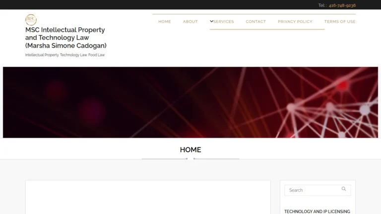 MSC Intellectual Property and Technology Law - Richmond Hill, ON MSC Intellectual Property and Technology Law - Richmond Hill, ON