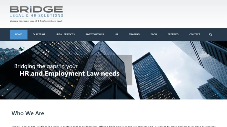 Bridge Legal & HR Solutions - Richmond Hill, ON Bridge Legal & HR Solutions - Richmond Hill, ON