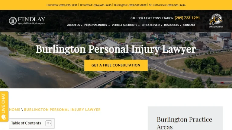 Findlay Personal Injury Lawyers Burlington - Burlington, ON Findlay Personal Injury Lawyers Burlington - Burlington, ON