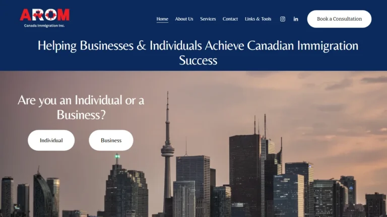 AROM Canada Immigration Inc. - Burlington, ON AROM Canada Immigration Inc. - Burlington, ON