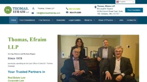 Thomas Efraim LLP - Oshawa, ON Thomas Efraim LLP - Oshawa, ON