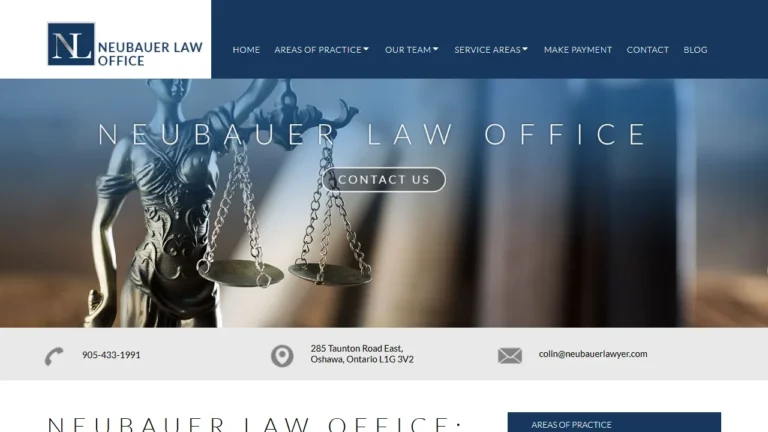 Neubauer Law Office - Oshawa, ON Neubauer Law Office - Oshawa, ON